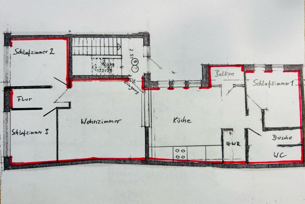 Fewo1846 - Atrium - Luxurioese Wohnung Mit 3 Schlafzimmern Und Balkon Im Stadtzentrum Фленсбург Экстерьер фото